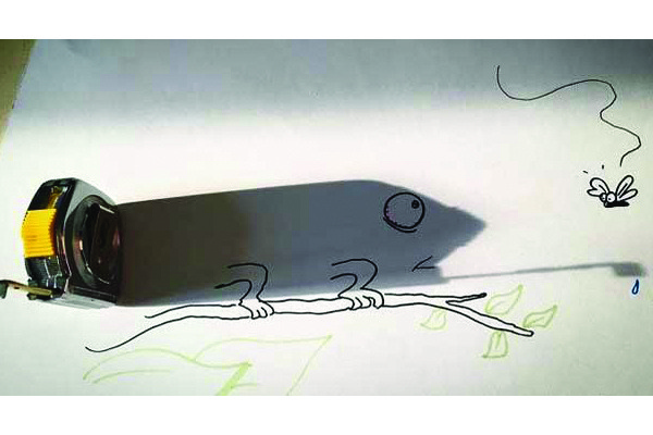 نقاشی با سایه ها | ترسیم نقاشی با سایه اشیا | مهد کودک و پیش دبستانی دانشگاه کوچک